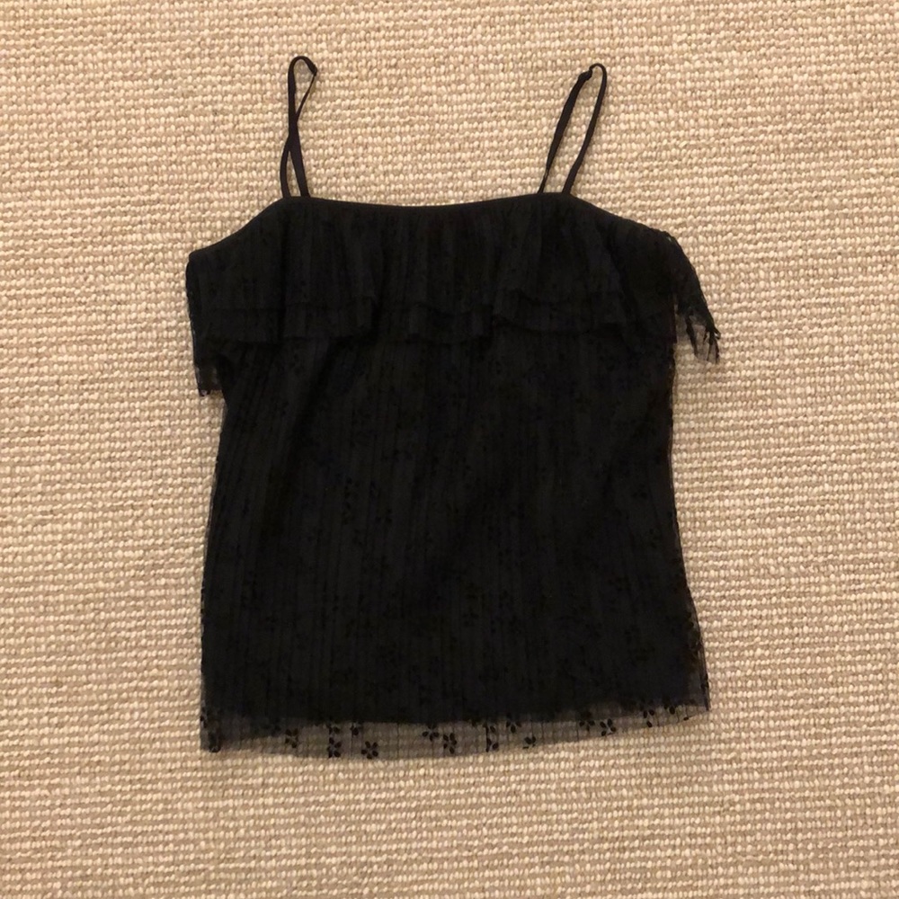 Jcrew ruffle top